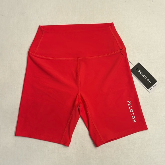 NWT Cadent High Rise Bike Short Pink - Picture 2 of 5